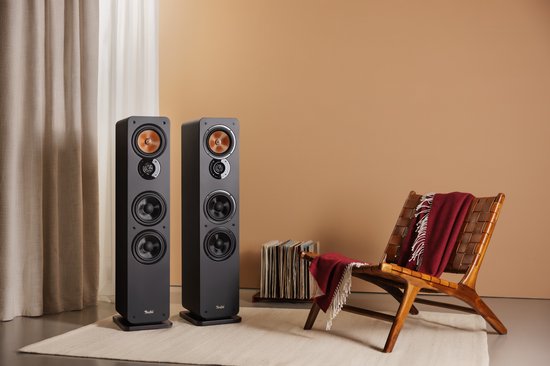 Teufel ULTIMA 40 Mk4 - Allround hifi stereo vloerstaande speakers - 3-kanaals systeem - Kevlar midrange driver met faseplug - zwart van Merkloos — afbeelding 4