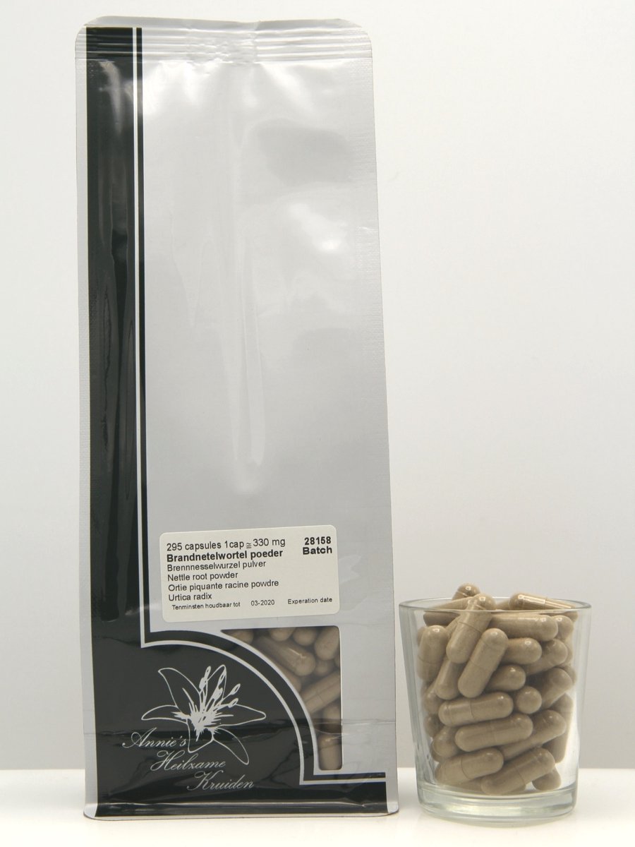 Goedkoopste Brandnetelwortel capsules 295 stuks