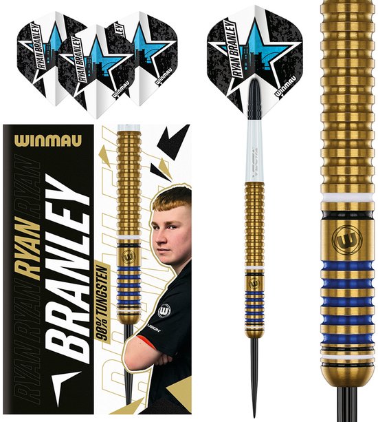 Winmau Ryan Branley 90% - Dartpijlen van Winmau — afbeelding 2