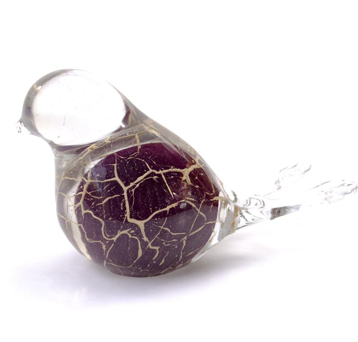 Loranto - Mini Urn Vogel - Urn Vogeltje glas - Handgemaakte Kleine Urn