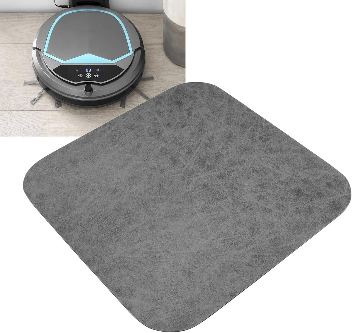 JGS Premium - Universele Absorberende Mat Voor Robotstofzuiger - Waterdichte Mat - Antislipaccessoires - Vervangende Onderdelen