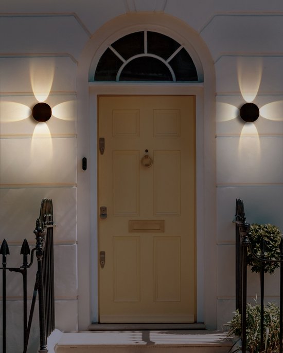 Zwarte Moderne Buitenlamp Aluminium, Lamar, 4,8W, Warm Tot Koud Wit Verstelbare Led Ip65 Q52056