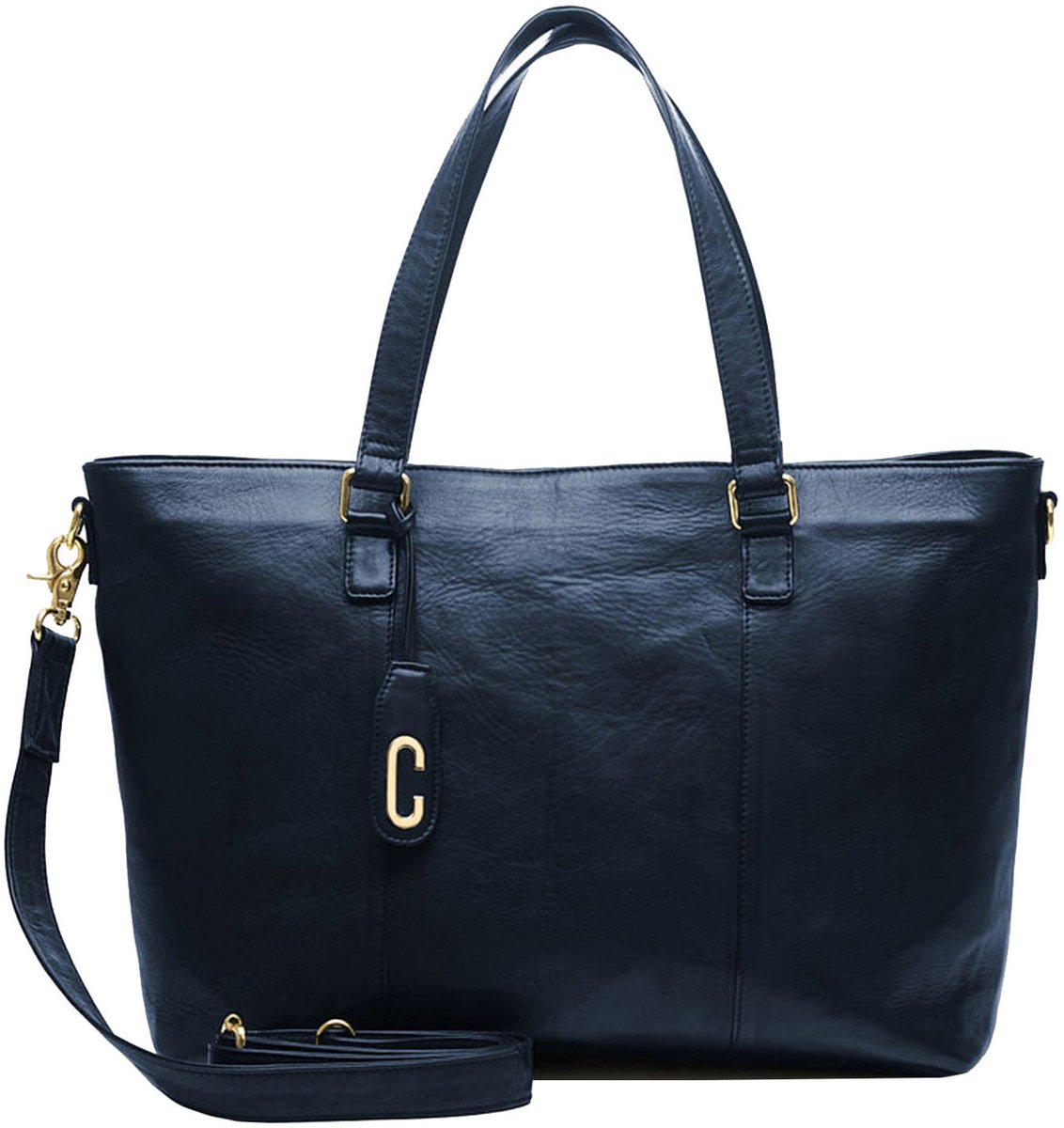 Chabo Laptoptas / Werktas - Dames - 17 inch - Leer - Chabo - Blauw