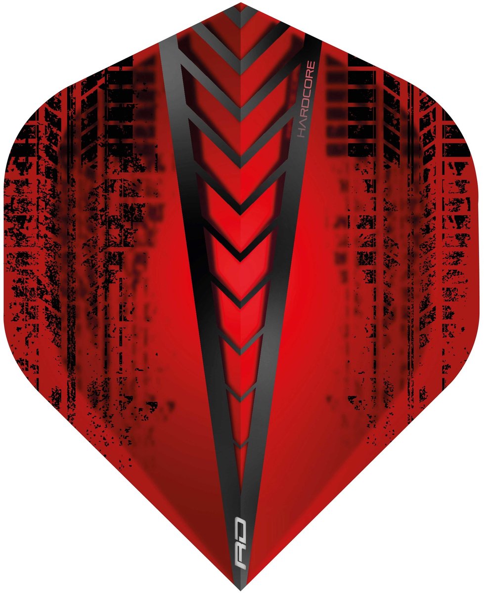 Red Dragon Hardcore Radical Red - Dart Flights