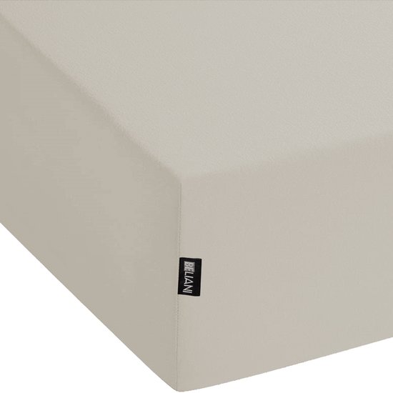 JANBU - Laken - Grijs - 200 x 200 cm - Katoen