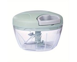 Groentesnijder- Voedselhakker - Handmatig Gebruik - Met Trekkoord - 500ml Capaciteit