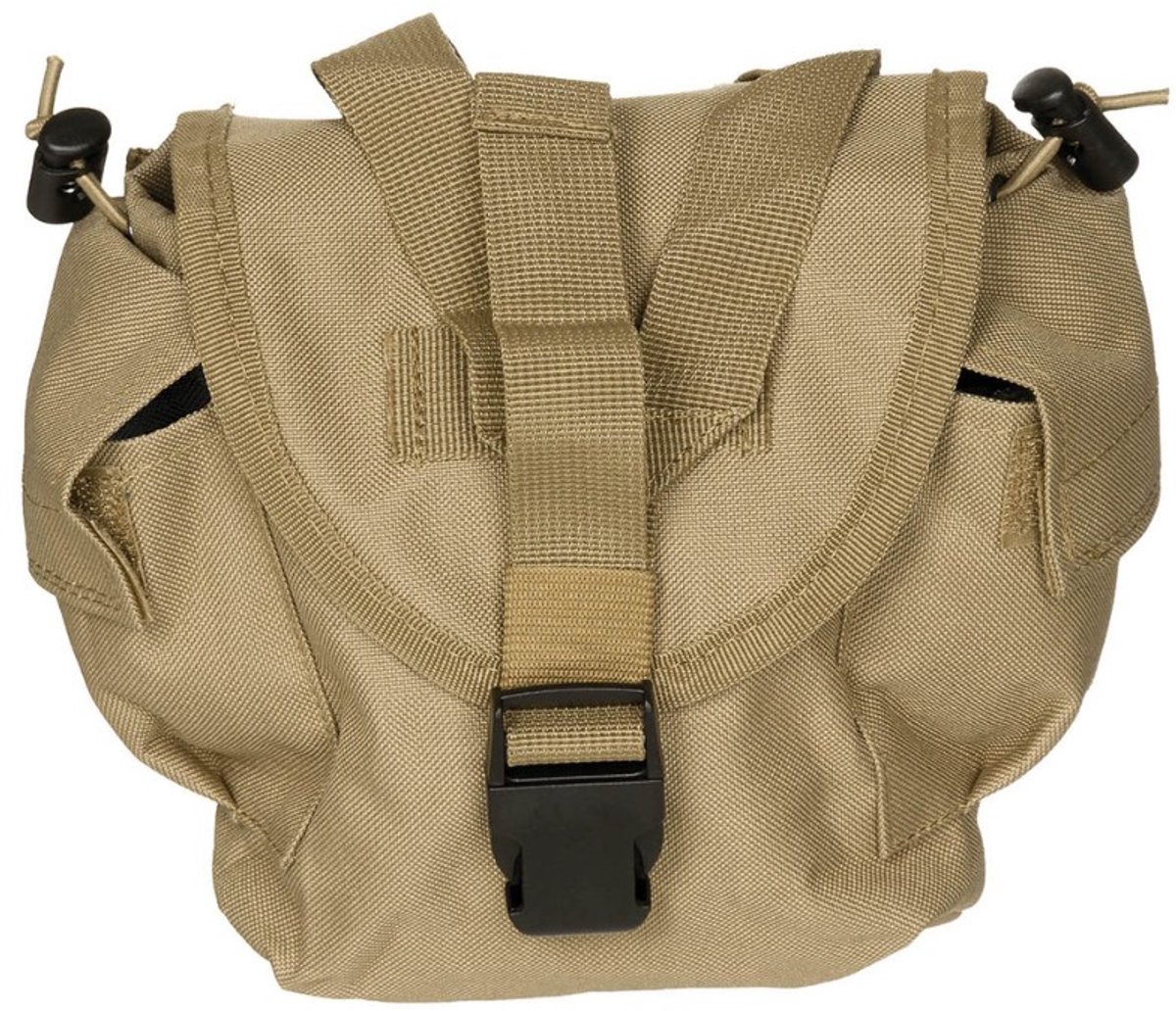 MFH veldfles koppeltas, MOLLE, coyote tan