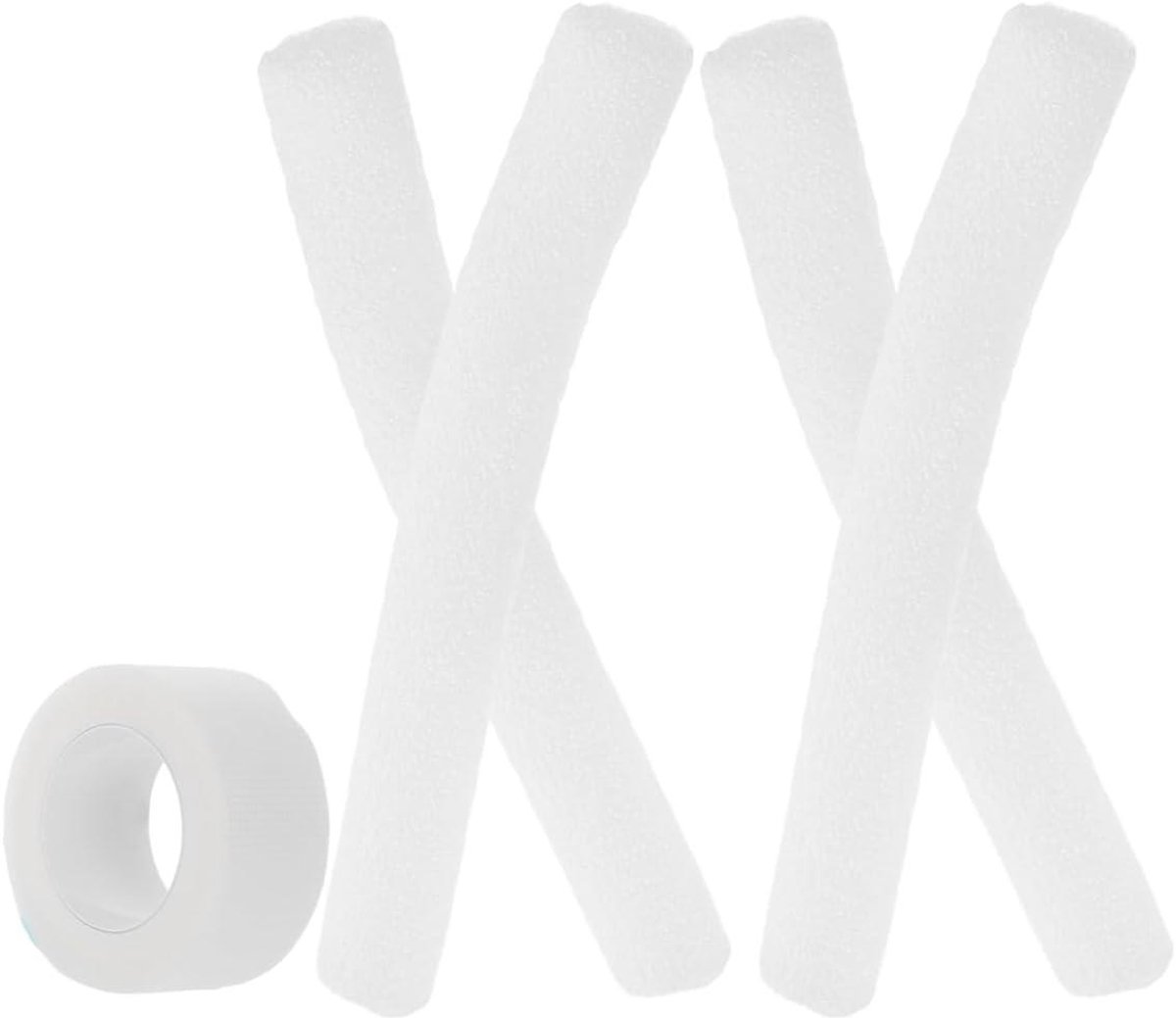 JGS Premium - Oor Stahulp Set voor honden - Speciale tape voor oorverzorging - Oorsteun en ondersteuning - Ideaal voor puppy's en grote honden - Schuimrubberen accessoires voor gezonde oren.