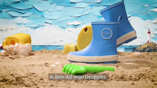 Druppies Baby - Warm Gevoerde Laarsjes - Kraamcadeau - Meisje - Jongen - Red Velvet - Maat 21