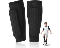 Scheenbeschermers Voetbal - Antislip Technologie - Kind - XS/S/M - Lichtgewicht - Voetbal - Shin Pad Sleeve - voetbal scheenbeschermers