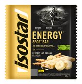 Isostar High Energy Banaan - 3 stuks Sportreep - 1 verpakking