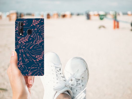 Samsung Galaxy A60 Smart Cover Feuilles de Palmier