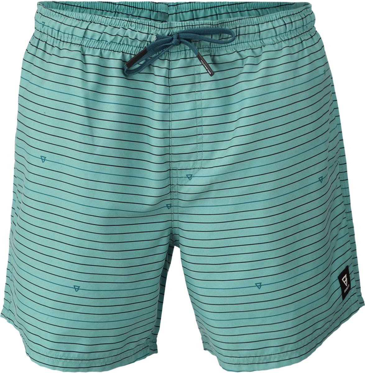 Brunotti Cester-Stripe Zwembroek Bottle Heren 100% Recycled 4-Way Stretch Sneldrogend XL Groen
