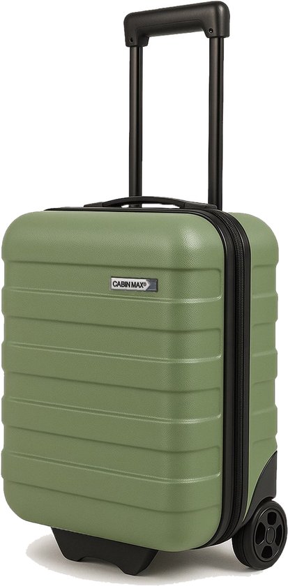 CabinMax Handbagage Koffer - Reiskoffer 24L - Handbagage Trolley Wizz Air - 40x30x20cm - Bodo Groen
