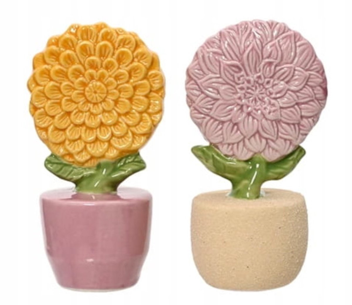 Kaemingk - Decoratieve Porseleinen Bloem - 14 cm
