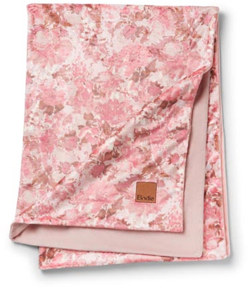 Elodie Pearl Velvet baby deken - Wiegdeken - Dekentje baby - Babydeken - Dekentje - 100 cm x 75 cm - River Rose