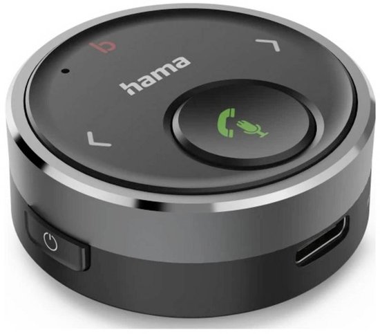 Hama Bluetooth®-Receiver für Kfz, 3,5-mm-Stecker, Sprachsteuerung, Freisprechen Bluetooth handsfreekit van Hama — afbeelding 4