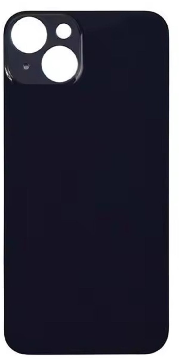 Voor iPhone 14 Batterij Cover Achterkant Behuizing Zwart(Midnight )