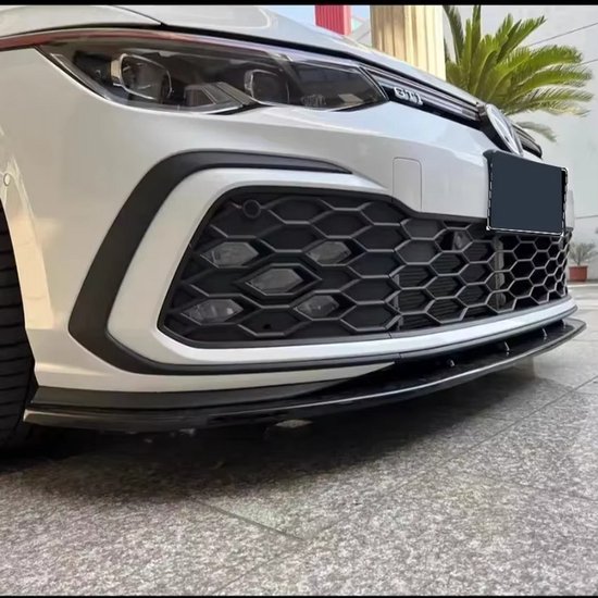 Front spoiler lip frontaanzet brede uitvoering