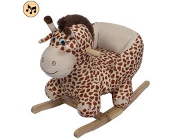 Product: Baninni Hobbeldier met Geluid Giraf, van het merk 