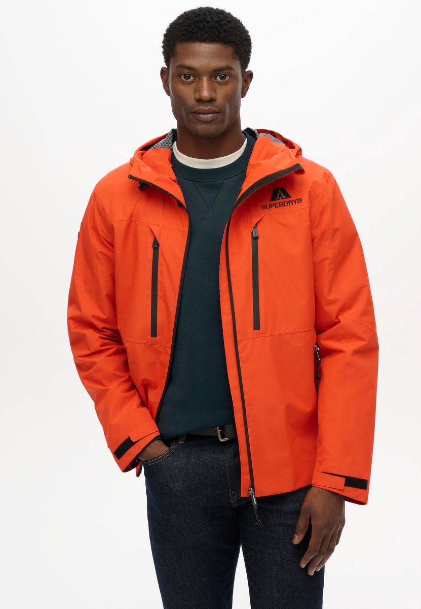 Superdry Waterdicht jack Heren Oranje