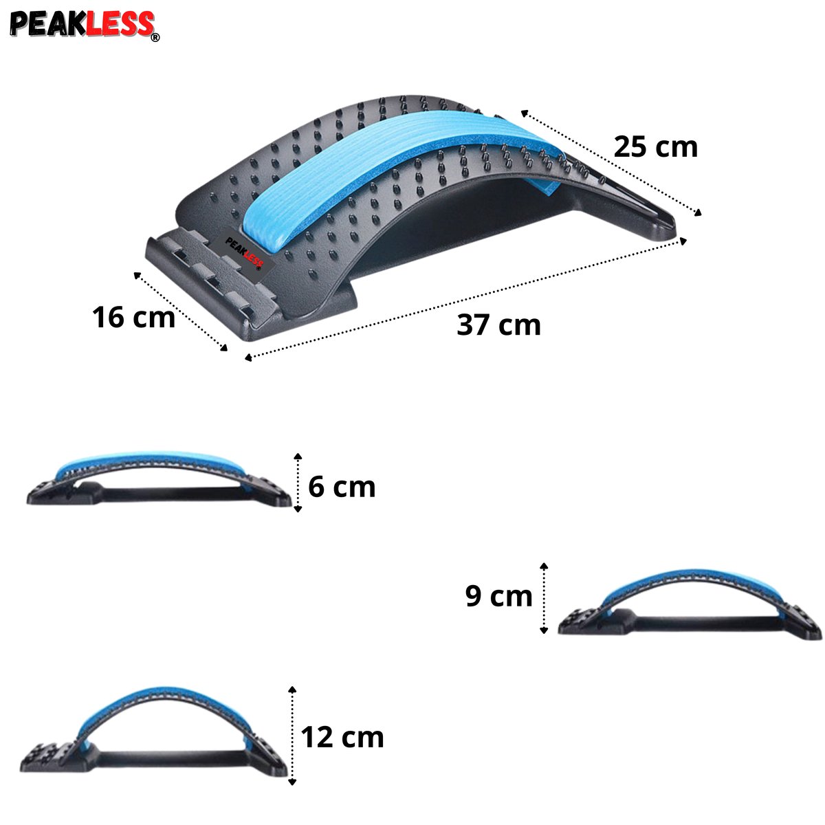 Peakless Verstelbare Backstretcher met Gratis E-Book thumbnail 5