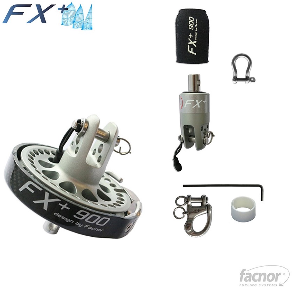 Facnor FX+900 Gennaker / Flying Sail Reefsysteem