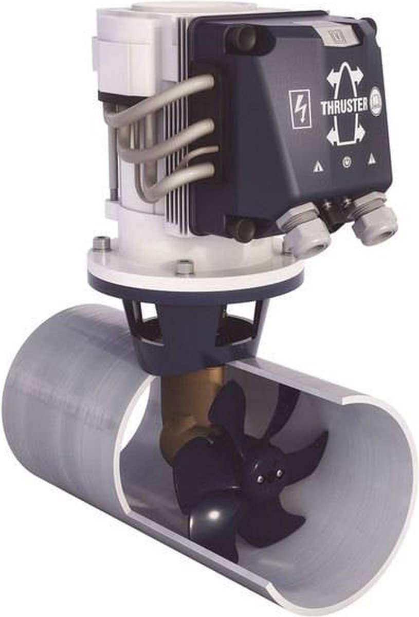 VETUS proportioneel bedienbare 12/24V Boegschroef 130kgf Ø185mm | BOWB130