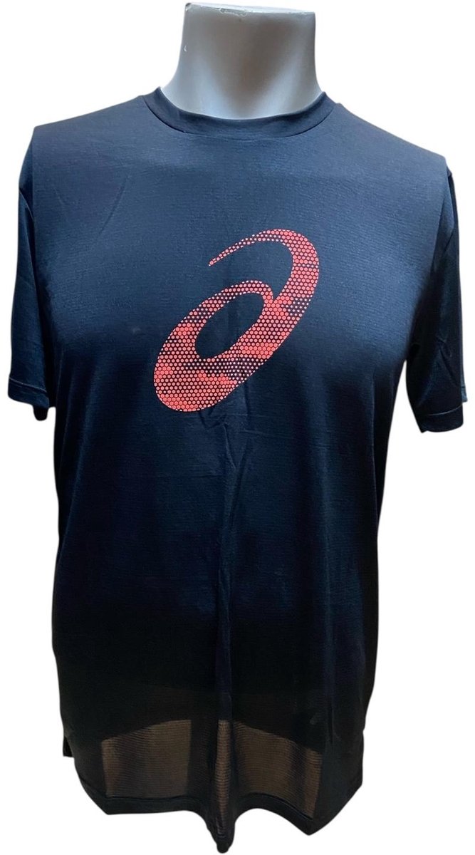 ASICS MEN T-SHIRT RUNNING Zwart