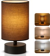 Nachtlamp - 3 Lichtkleuren - Nachtlampje voor Kinderen en Volwassenen - Stekkerlamp - Bedlamp - Tafellamp