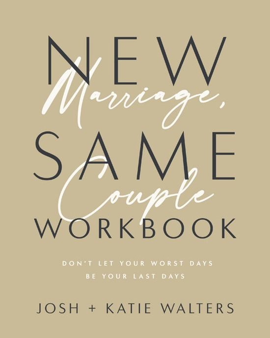 New Marriage, Same Couple Workbook - cover