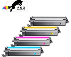 FoxProducts® TN-248 248XL TN248 (3000 pagina's) | Multipack van 4 stuks Geschikt voor Brother L3515CDW - L3520CDW - L3527CDW - L3555CDW - L3560CDW - L3215CW - L3220CW - L3240CDW - L8230CDW - L8240CDW - L3740CDW - L3760CDW - L8340CDW