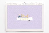 Maan Amsterdam Weekplanner inclusief stickervel - To do planner - Werkplanner - Ongedateerd - A4 - Universe