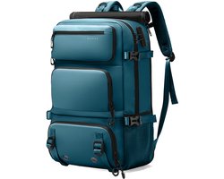 Bange 3 in 1 Multifunctionele Rugtas - Dames en Heren - 30L - TSA Slot - Sporttas - Waterdicht - Afneembare heuptas - Handbagage - Donkerblauw