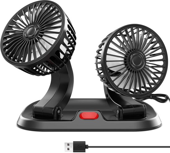 Auto Ventilator Dubbele Kop