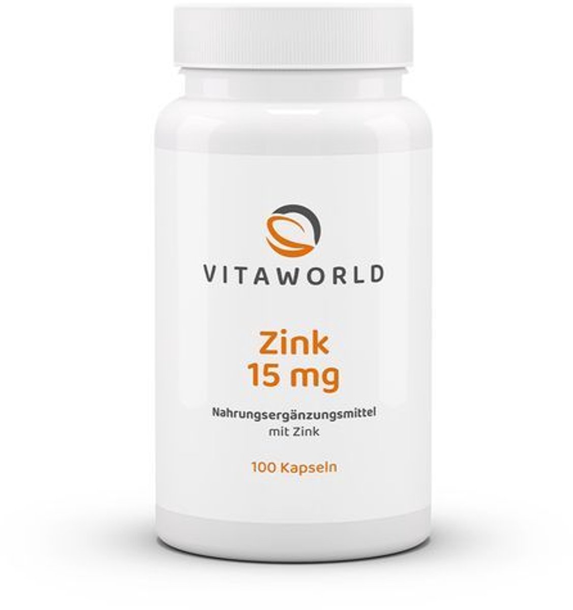 Vitaworld zink 15mg 100 capsules