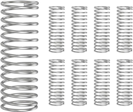 QUARKZMAN Compressieveer, 5 stuks 304 roestvrij staal, 12 mm