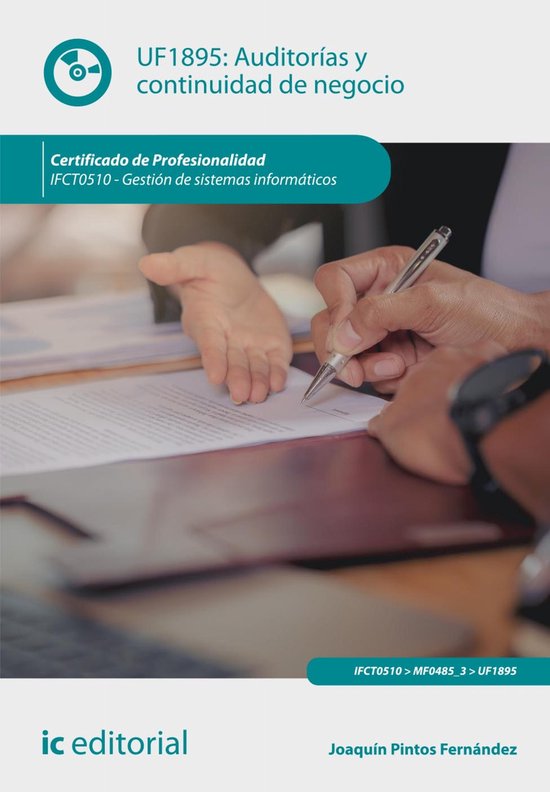 Auditorías y continuidad de negocio. IFCT0510 - cover