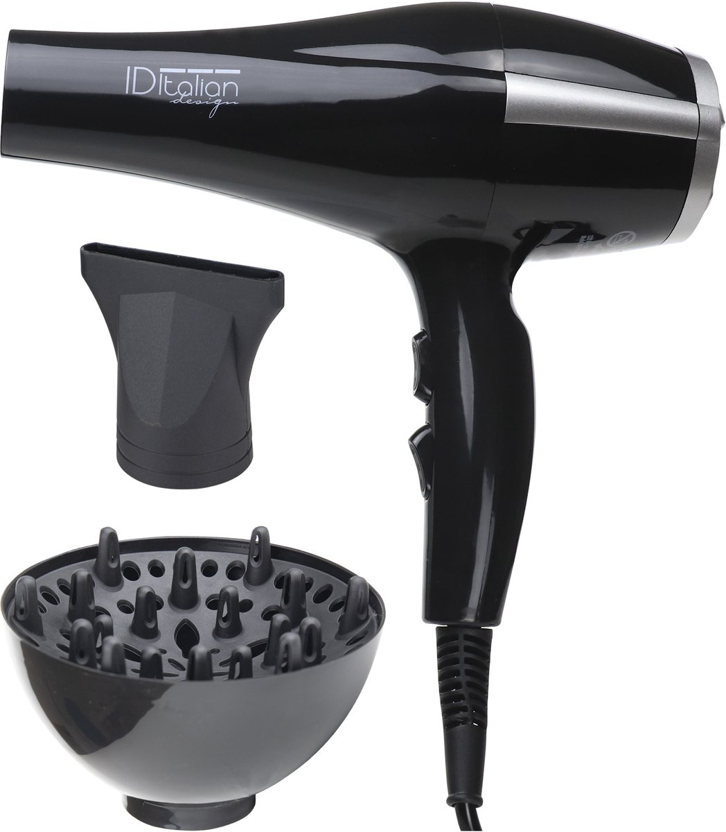 ITALIAN DESIGN ELECTRICAL ITEMS CYCLONE PLUS 2400 W PROFESSIONELE HAARDROGER