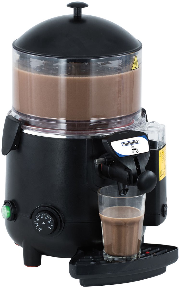 Bol.com chocolademaker 5l 1006w zwart - casselin - cch5ln aanbieding