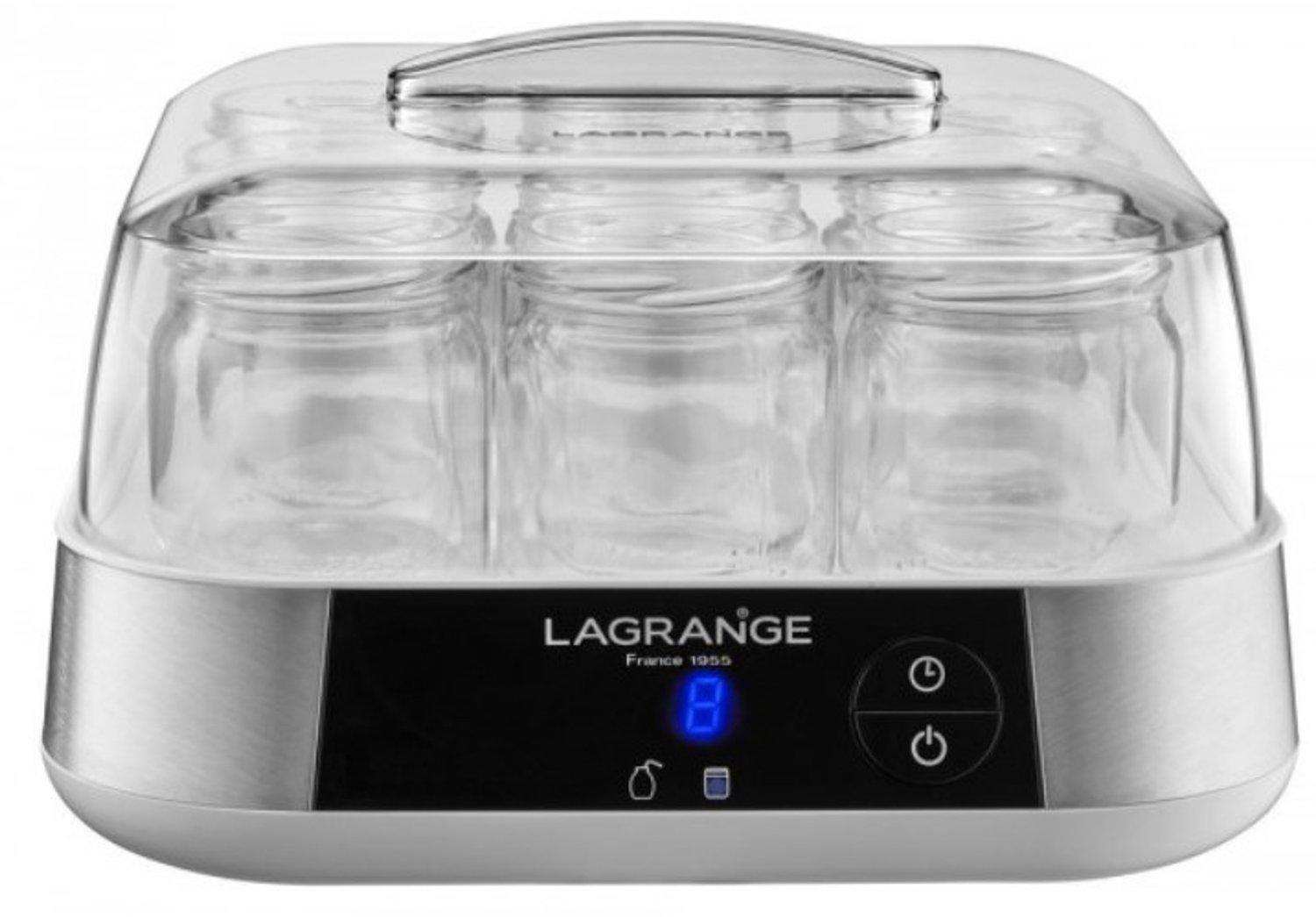 9 potten 18w yoghurtmaker - lagrange - 459001