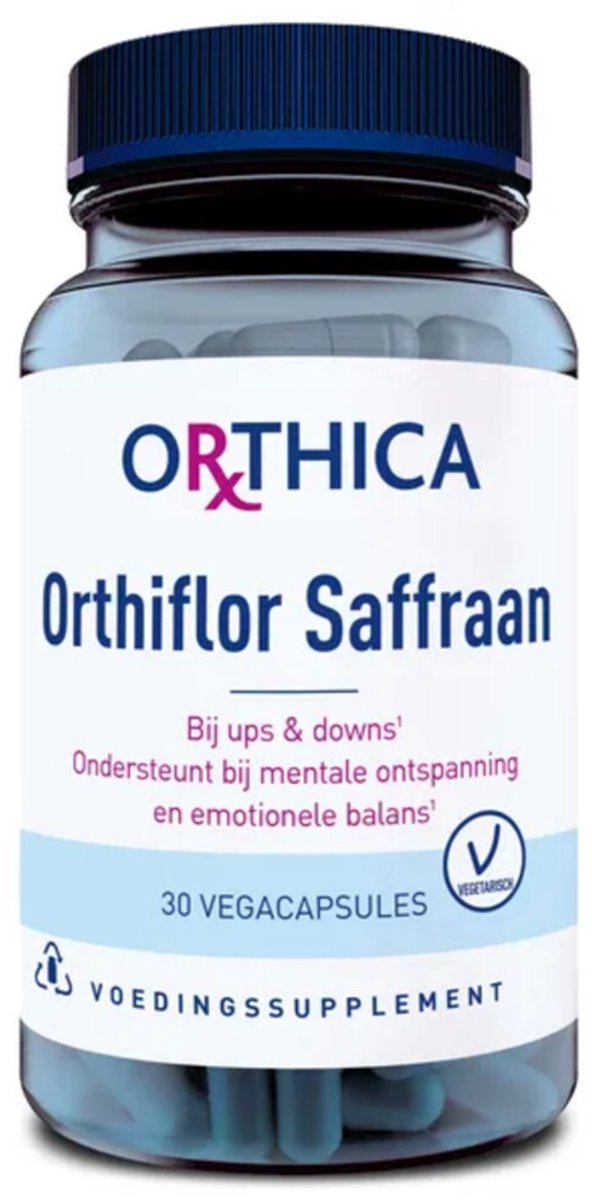Goedkoopste Orthica Orthiflor Saffraan - biotica met saffraan - 30 vegacapsules