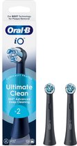 Bol.com Oral-B iO Ultimate Clean Originele Opzetborstels - CrissCross borstelharen - 2 stuks - Zwart aanbieding