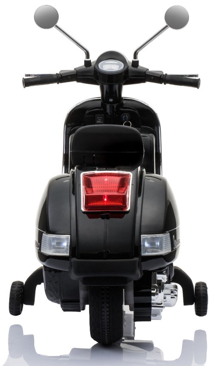 Elektrische kinder motor - Vespa scooter - Met MP3 functie - 12V4.5AH 2 motoren - Vanaf 3 jaar - Maximaal 30KG - Zwart – foto 2