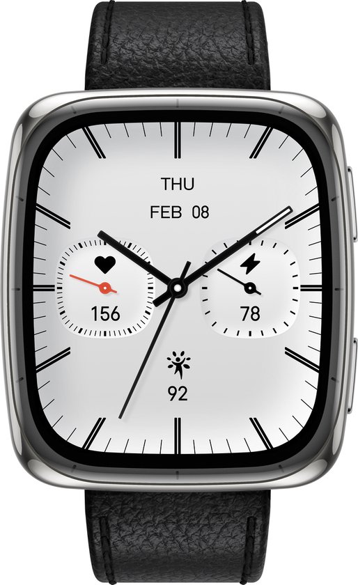 Amazfit Active 2 Square - Smartwatch - 43 mm - Premium Black