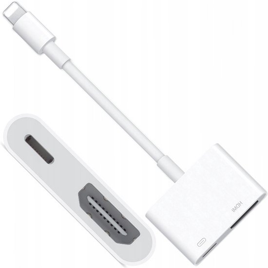 Adaptateur AV Lightning vers Digital HDMI pour iPhone iPad
