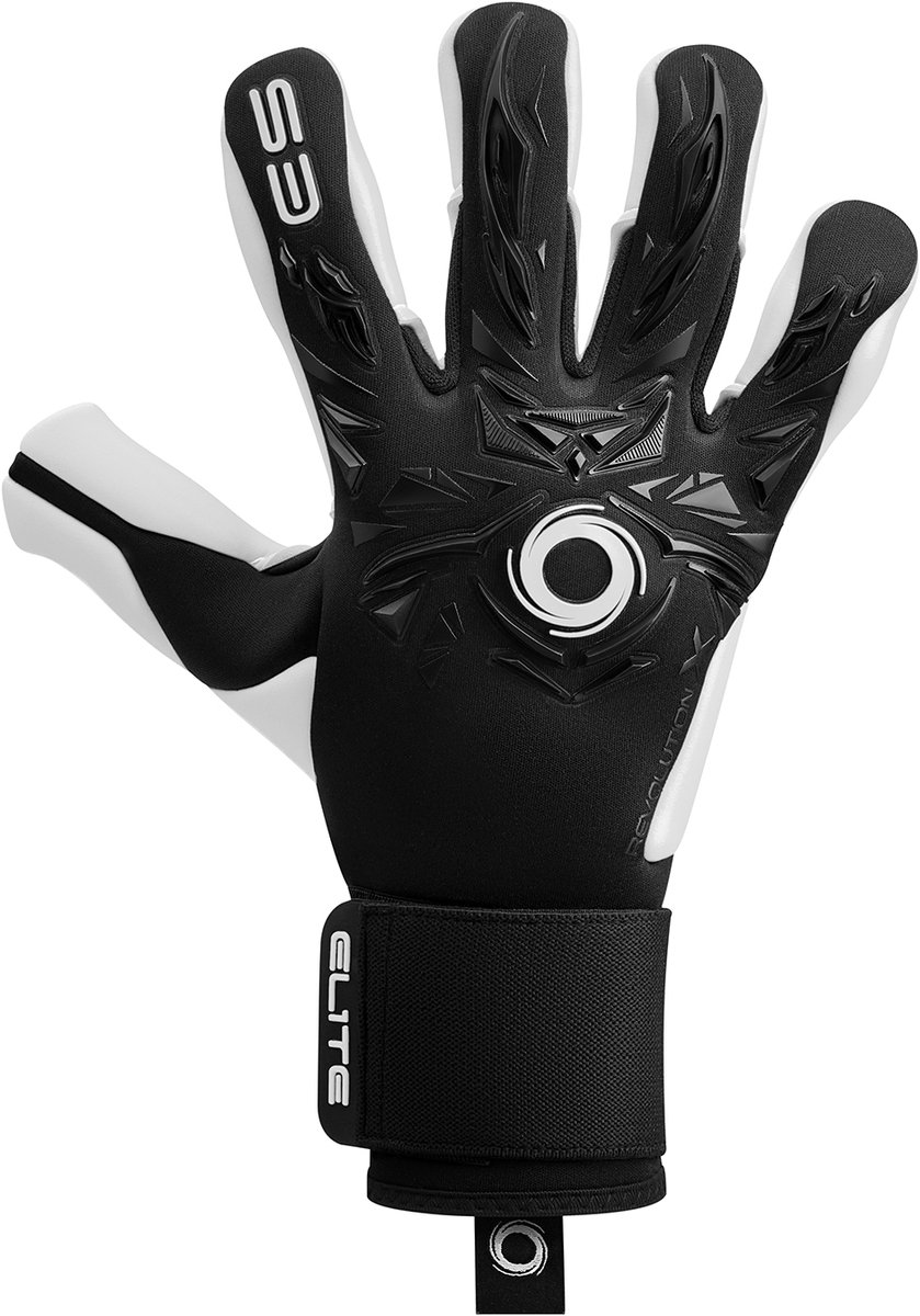 Elite Sport Neo Revolution X Keepershandschoenen - Zwart / Wit | Maat: 8