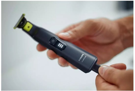 Philips OneBlade Pro 360 Face + Body - Zwart - Trimmer, scheerapparaat en styler in 1 - Mannen - QP6542/15