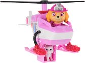 PAW Patrol - Brandweerredding - Skye's brandweerhelikopter - speelgoedvoertuig met speelfiguur