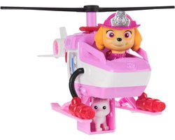 foto van PAW Patrol - Brandweerredding - Skye's brandweerhelikopter - speelgoedvoertuig met speelfiguur